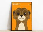 Plakat Surykatka z kolekcji Animals for Dumont