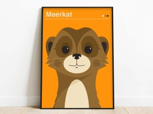 plakat surykatka | czujność i uważność