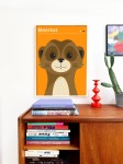Plakat Surykatka z kolekcji Animals for Dumont