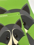 Plakat Szop – ilustracja zwierzęca z kolekcji Animals for Dumont.