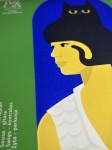 Astrud Gilberto plakat Dawida Ryskiego Jazz Cats Jassmine