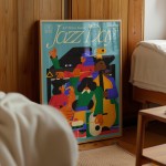 plakat dawida ryskiego klub jassmine międzynarodowy dzień jazzu
